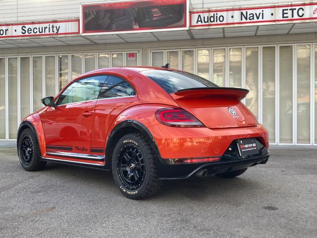 ザ・ビートル 2.0Rライン 2025大阪モーターショー出品車両 MadBug オリジナルリフトアップサス オリジナルカンガルーバー 内装張替え(5枚目)