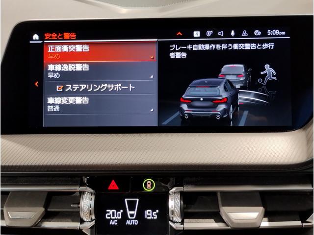 １シリーズ Ｍ１３５ｉ　ｘＤｒｉｖｅ　Ｍプラスパッケージ　パノラマガラスサンルーフ　アクティブクルーズコントロール　ヘッドアップディスプレイ　純正１８インチアルミホイール　ブラックレザーシート　５０周年記念モデル　ワンオーナー（48枚目）