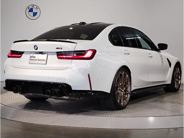 M3 M3 MTファイナル・エディション ワンオーナー車 ファイナルエディション 6MT 20インチアルミホイール カーボンルーフ BMWレーザーライト ブラックレザーシート シートヒーター リヤウイング ヘッドアップディスプレイ(8枚目)