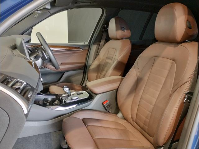 X3 xDrive 20d Mスポーツ モカレザー シートヒーター AAC アクティブベンチレーションシート フロントシートランバーサポート ステアリングサポート 軽減ブレーキ 純正HDDナビ バックカメラ 19インチホイール電動リアゲート(37枚目)