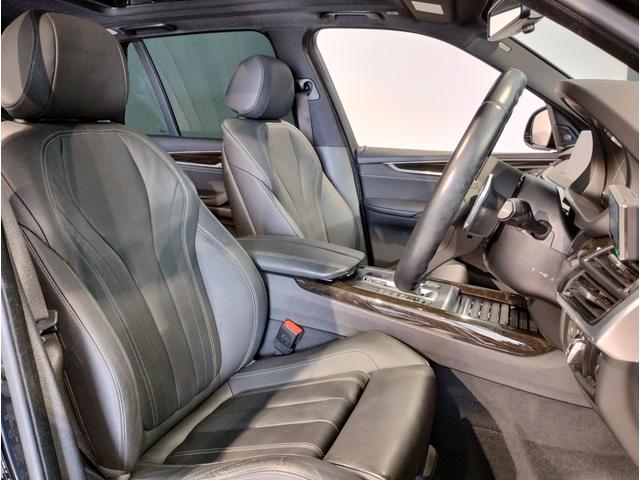 X5 xDrive 35d Mスポーツ 2年保証付プライムPKGセレクトPKG パノラマガラスSR ブラックレザーシート シートヒーター ハーマンカードン 20インチAW ACC軽減ブレーキ 電動リアゲート スマートキー HDDナビBカメラ(14枚目)