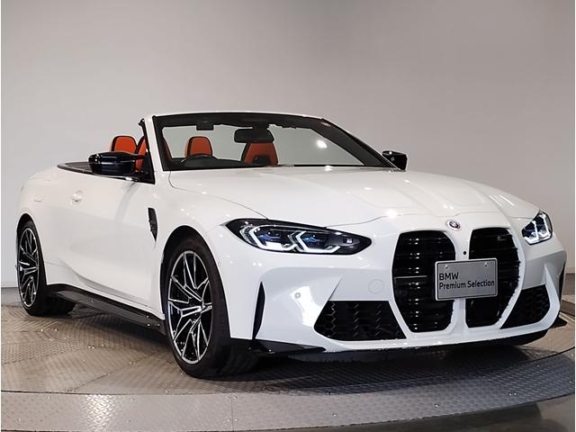 M4 M4カブリオレ コンペティション M xDrive ワンオーナー キャラ三オレンジレザーシート harmanKardonサウンド TVチューナー フロントシートヒーター Mコンパウンドブレーキ レッドキャリパー パーキングアシストプラス 電動シート(6枚目)