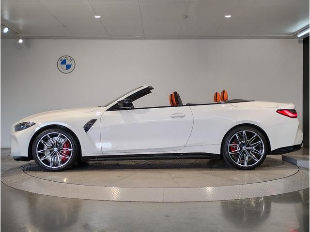 M4 M4カブリオレ コンペティション M xDrive ワンオーナー キャラ三オレンジレザーシート harmanKardonサウンド TVチューナー フロントシートヒーター Mコンパウンドブレーキ レッドキャリパー パーキングアシストプラス 電動シート(30枚目)
