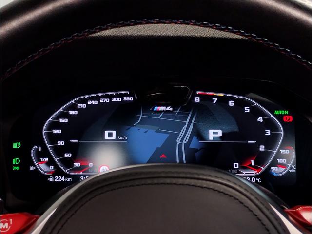 M4 M4カブリオレ コンペティション M xDrive ワンオーナー キャラ三オレンジレザーシート harmanKardonサウンド TVチューナー フロントシートヒーター Mコンパウンドブレーキ レッドキャリパー パーキングアシストプラス 電動シート(69枚目)