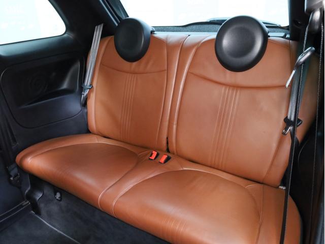 アバルト595 ツーリズモ 禁煙1オーナー 茶革シート レコードモンツァマフラー カロッツェリア製2DINナビ フルセグTV DVD再生 バックカメラ リアコーナーセンサー 17インチアルミホイール バイキセノンヘッドライト(12枚目)