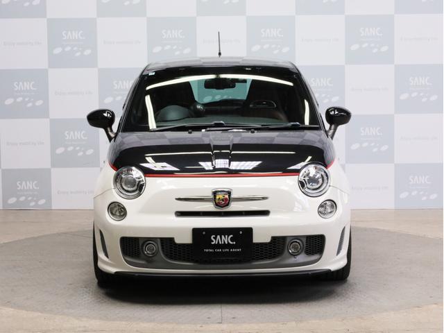 アバルト595 ツーリズモ 禁煙1オーナー 茶革シート レコードモンツァマフラー カロッツェリア製2DINナビ フルセグTV DVD再生 バックカメラ リアコーナーセンサー 17インチアルミホイール バイキセノンヘッドライト(28枚目)