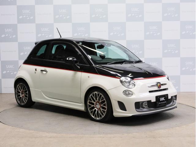 アバルト595 ツーリズモ 禁煙1オーナー 茶革シート レコードモンツァマフラー カロッツェリア製2DINナビ フルセグTV DVD再生 バックカメラ リアコーナーセンサー 17インチアルミホイール バイキセノンヘッドライト(35枚目)