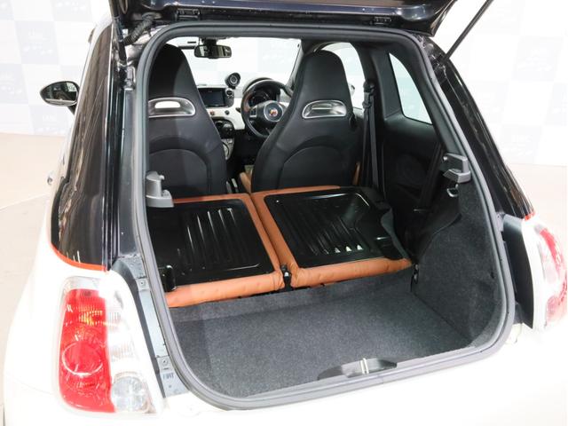 アバルト595 ツーリズモ 禁煙1オーナー 茶革シート レコードモンツァマフラー カロッツェリア製2DINナビ フルセグTV DVD再生 バックカメラ リアコーナーセンサー 17インチアルミホイール バイキセノンヘッドライト(65枚目)