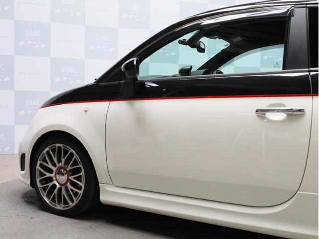 アバルト595 ツーリズモ 禁煙1オーナー 茶革シート レコードモンツァマフラー カロッツェリア製2DINナビ フルセグTV DVD再生 バックカメラ リアコーナーセンサー 17インチアルミホイール バイキセノンヘッドライト(71枚目)