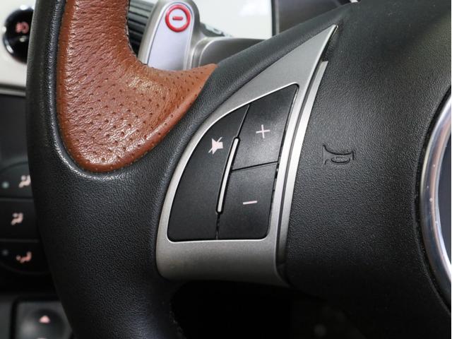 アバルト５９５ ツーリズモ　禁煙　茶革シート　ケンウッド製彩速ナビ　フルセグＴＶ　ＵＳＢ入力端子　Ｂｌｕｅｔｏｏｔｈ　ＤＶＤ再生　フルセグＴＶ　バックカメラ　リアコーナーセンサー　１７インチアルミホイール　バイキセノン（37枚目）