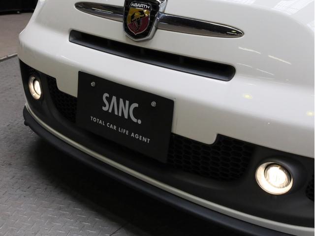 アバルト５９５ ツーリズモ　禁煙　茶革シート　ケンウッド製彩速ナビ　フルセグＴＶ　ＵＳＢ入力端子　Ｂｌｕｅｔｏｏｔｈ　ＤＶＤ再生　フルセグＴＶ　バックカメラ　リアコーナーセンサー　１７インチアルミホイール　バイキセノン（77枚目）