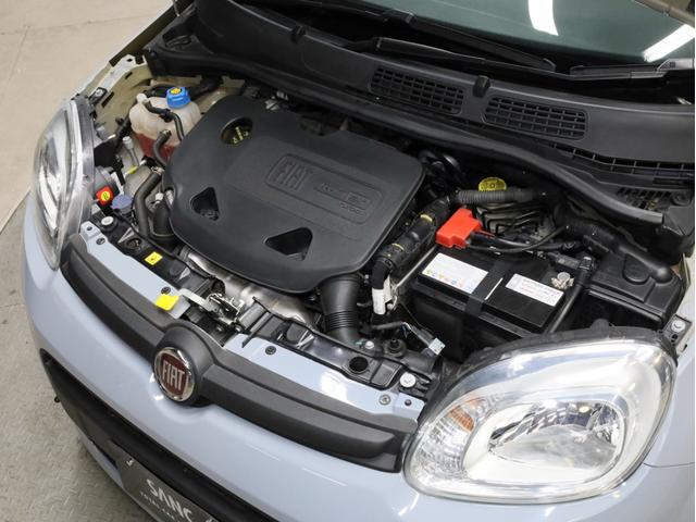 パンダ イージー　禁煙　禁煙ワンオーナー　２トーンシート　シティブレーキコントロール　０．９リッター２気筒インタークーラーツインエアターボエンジン　アイドリングストップ　１５インチＡＷ（14枚目）