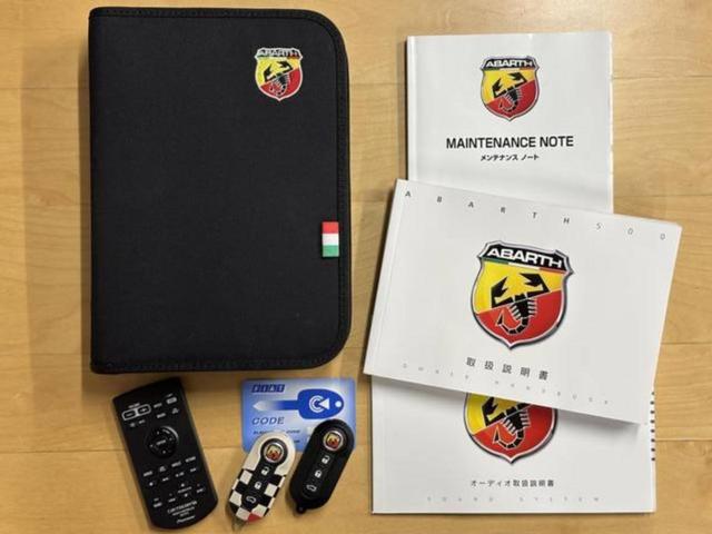 アバルト595C ツーリズモ 禁煙車 赤革シート カロッツェリア製ディスプレイオーディオ カープレイ対応 カンパニョーロモチーフTRUCCO製16インチホイール&ミシュラン製サマータイヤ付属 ドリルドローター バックカメラ ETC(5枚目)