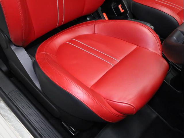 アバルト595C ツーリズモ 禁煙車 赤革シート カロッツェリア製ディスプレイオーディオ カープレイ対応 カンパニョーロモチーフTRUCCO製16インチホイール&ミシュラン製サマータイヤ付属 ドリルドローター バックカメラ ETC(10枚目)