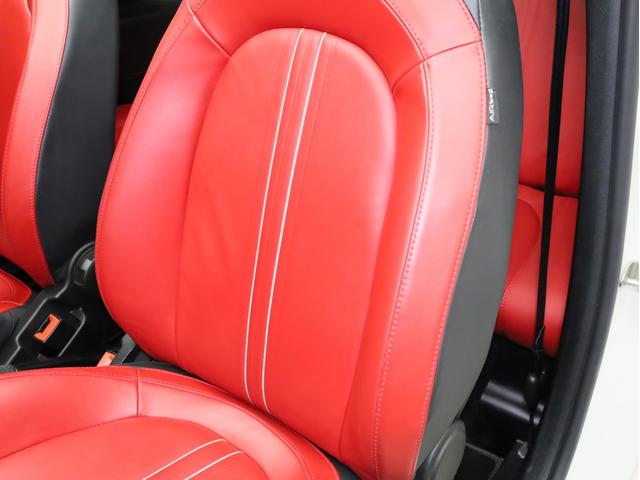 アバルト595C ツーリズモ 禁煙車 赤革シート カロッツェリア製ディスプレイオーディオ カープレイ対応 カンパニョーロモチーフTRUCCO製16インチホイール&ミシュラン製サマータイヤ付属 ドリルドローター バックカメラ ETC(51枚目)