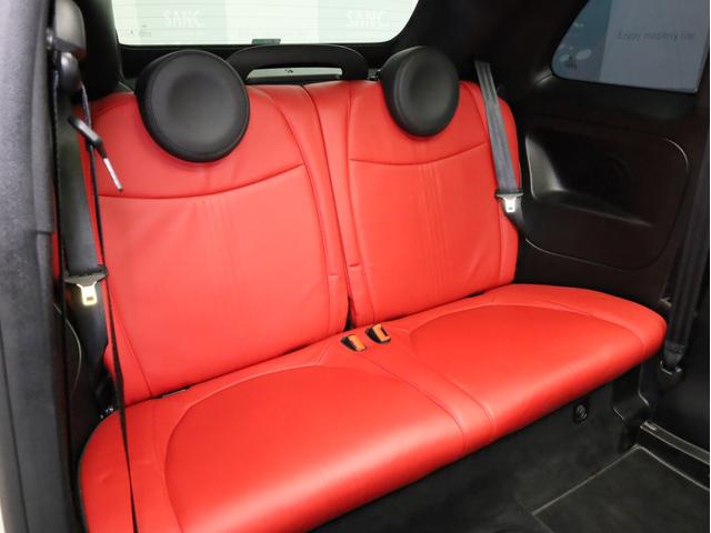 アバルト595C ツーリズモ 禁煙車 赤革シート カロッツェリア製ディスプレイオーディオ カープレイ対応 カンパニョーロモチーフTRUCCO製16インチホイール&ミシュラン製サマータイヤ付属 ドリルドローター バックカメラ ETC(53枚目)