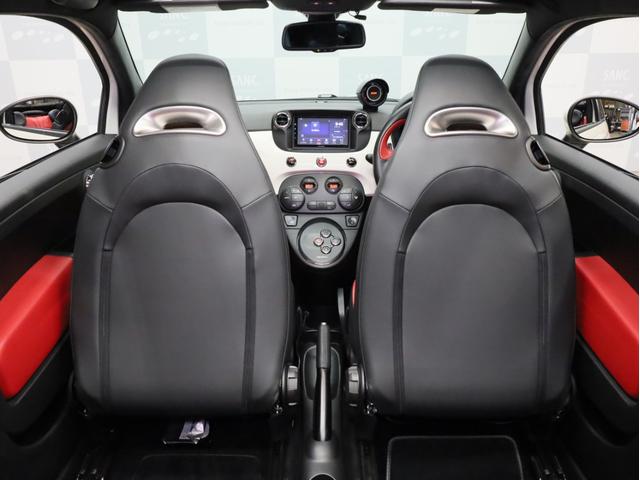 アバルト595C ツーリズモ 禁煙車 赤革シート カロッツェリア製ディスプレイオーディオ カープレイ対応 カンパニョーロモチーフTRUCCO製16インチホイール&ミシュラン製サマータイヤ付属 ドリルドローター バックカメラ ETC(54枚目)