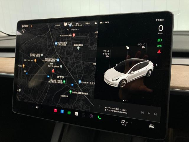 モデル３ ロングレンジ　ＡＷＤ　新車保証継承　レザーシート　バック　サイド　フロントカメラ　シートヒーター　ステアリングヒーター　パノラマガラスルーフ　ＬＥＤヘッドライト　パワーシート　Ｂｌｕｅｔｏｏｔｈ接続　オートパイロット（65枚目）