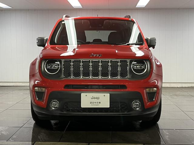 ジープ・レネゲード リミテッド LEDヘッドライト レザーシート シートヒーター AppleCarPlay Bluetooth 純正ナビゲーション フルセグ 前面衝突警報 ACC バックカメラ 認定中古車保証付(73枚目)