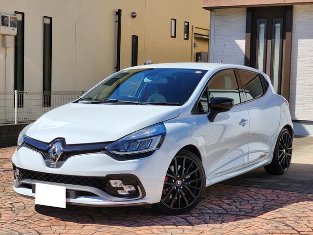 ルーテシア ルノースポール トロフィー 後期モデル ワンオーナー 記録簿 RSドライブモード Bluetooth 禁煙車 パドルシフト LEDヘッドライト クルコン プッシュスタート 純正ブラックAW レッドキャリパー(21枚目)