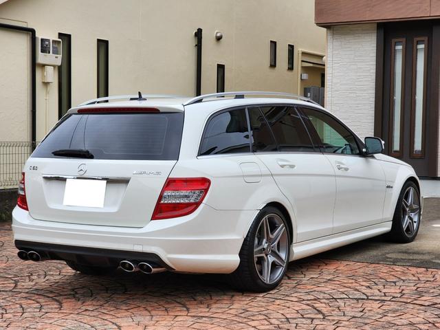Cクラスステーションワゴン C63 AMG ステーションワゴン androidディスプレイ 純正ディスプレイ有 正規ディーラー車 記録簿H20、21、22、25、27、28、29、30、R1、2、3、4、5、6 サンルーフ パワーテール 本革 シートヒーター(2枚目)