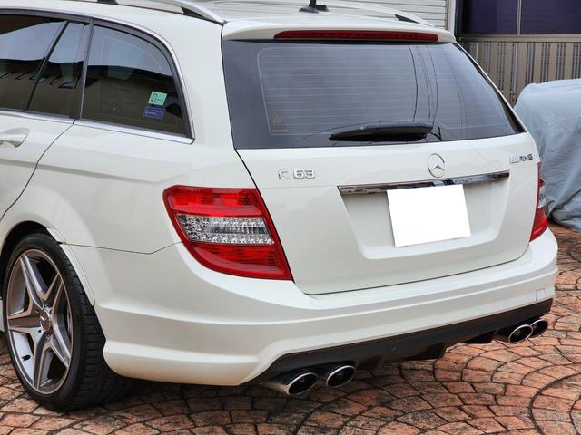 Cクラスステーションワゴン C63 AMG ステーションワゴン androidディスプレイ 純正ディスプレイ有 正規ディーラー車 記録簿H20、21、22、25、27、28、29、30、R1、2、3、4、5、6 サンルーフ パワーテール 本革 シートヒーター(8枚目)