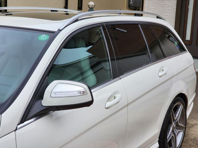 Cクラスステーションワゴン C63 AMG ステーションワゴン androidディスプレイ 純正ディスプレイ有 正規ディーラー車 記録簿H20、21、22、25、27、28、29、30、R1、2、3、4、5、6 サンルーフ パワーテール 本革 シートヒーター(30枚目)