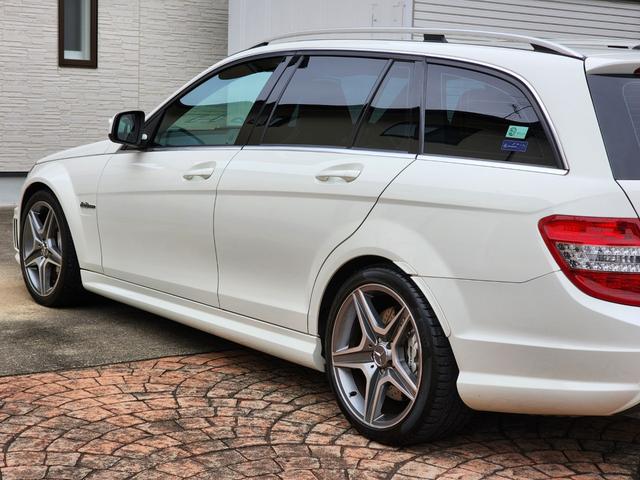 Cクラスステーションワゴン C63 AMG ステーションワゴン androidディスプレイ 純正ディスプレイ有 正規ディーラー車 記録簿H20、21、22、25、27、28、29、30、R1、2、3、4、5、6 サンルーフ パワーテール 本革 シートヒーター(41枚目)