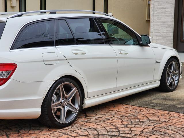Cクラスステーションワゴン C63 AMG ステーションワゴン androidディスプレイ 純正ディスプレイ有 正規ディーラー車 記録簿H20、21、22、25、27、28、29、30、R1、2、3、4、5、6 サンルーフ パワーテール 本革 シートヒーター(42枚目)