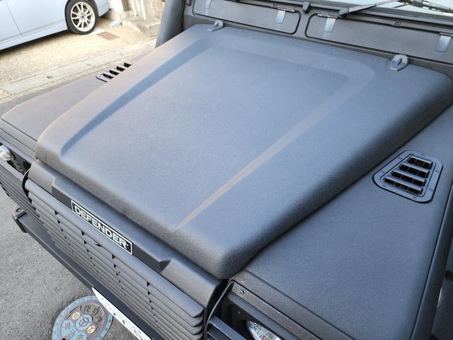 ディフェンダー １１０Ｓ　ラプターライナー全塗装　ＮＯＸ・ＰＭ不適合　ルーフキャリア　ワイドフェンダー　黒フルレザーシート　ａｎｄｒｏｉｄディスプレイ　Ｂカメラ　ウッドステア　シュノーケル　５ＭＴ　サイドステップ　集中ロック（32枚目）