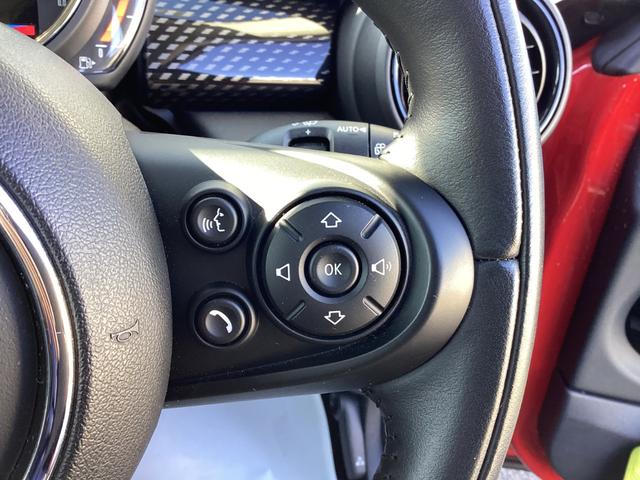 ＭＩＮＩ クーパーＳ　弊社ワンオーナー　認定中古車　チリレッド／ブラックルーフ　１７インチブラックホイル　アクティブクルーズコントロール（30枚目）