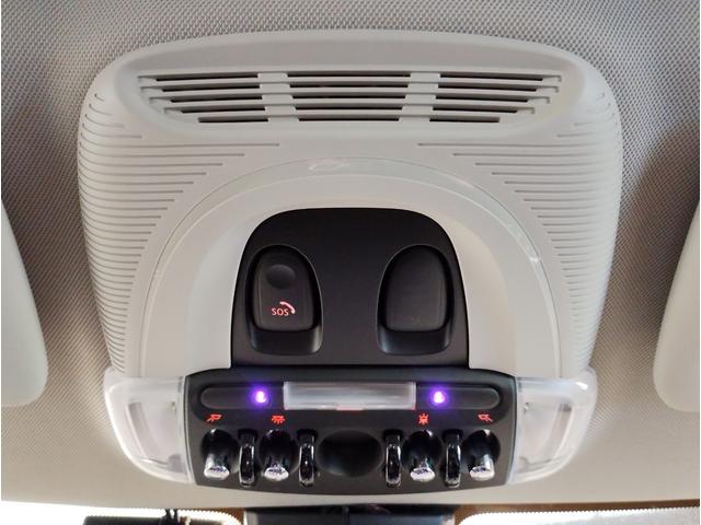 MINI クーパーD クラブマン 2年保証付 後期モデル ACC バックカメラ 純正HDDナビ 障害物センサー 純正17インチAW LEDライト 衝突軽減ブレーキ ユニオンジャックテールランプ フォグランプ ブラックルーフ F54(65枚目)