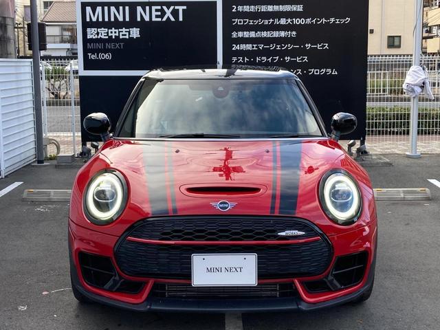 ジョンクーパーワークス クラブマン MININEXT認定中古車 ワンオーナー アクティブクルーズコントロール LEDヘッドライト 禁煙車 ETC2.0 コンフォートアクセス リアフォグランプ リアPDC バックカメラ USB入力(4枚目)