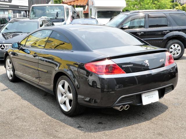 クーペ407 正規D車 左H 本革 ナビ地デジETC HID(4枚目)