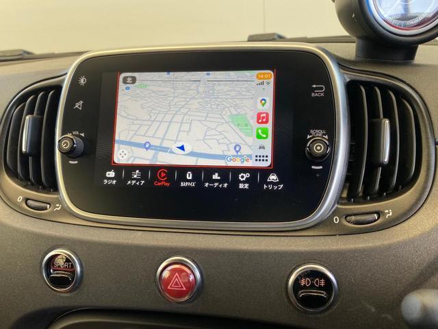 アバルト５９５ コンペティツィオーネ　右ＭＴＡ　　ＥＴＣ　ＡｐｐｌｅＣａｒｐｌａｙ　サベルト製シート　レコードモンツァ　　ブレンボキャリパー　純正アルミホイール　ターボメーター（21枚目）