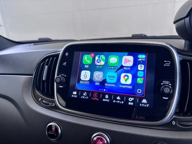 アバルト５９５ コンペティツィオーネ　ＥＴＣ　ドラレコ　レーダー探知機　バックカメラ　１７インチアルミホイール　ブレンボ赤キャリパー　ＨＩＤヘッドライト　レコードモンツァ　パドルシフト　オートエアコン　ａｐｐｌｅｃａｒｐｌａｙ（18枚目）