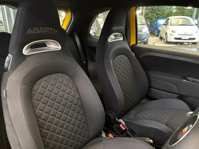 アバルト５９５ ベースグレード　限定カラー　５ＭＴ　１６インチアルミホイール　ＥＴＣ　ドラレコ　ＡｐｐｌｅＣａｒｐｌａｙ　ＡｎｄｒｏｉｄＡｕｔｏ　マニュアルエアコン　ＨＩＤヘッドライト　ターボ　禁煙車　１４５馬力　認定中古車保証（7枚目）