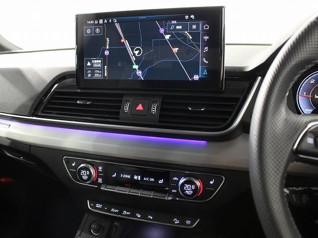 Ｑ５ ４０ＴＤＩクワトロ　Ｓライン　ディーゼルターボ　４ＷＤ　認定中古車／ナビ／ＡＣＣ／サラウンドビューカメラ／Ｓｌｉｎｅ　ｐｌｕｓ　パッケージ／マトリクスＬＥＤヘッドライトパッケージ／アコースティックガラス　（フロントサイド）（17枚目）