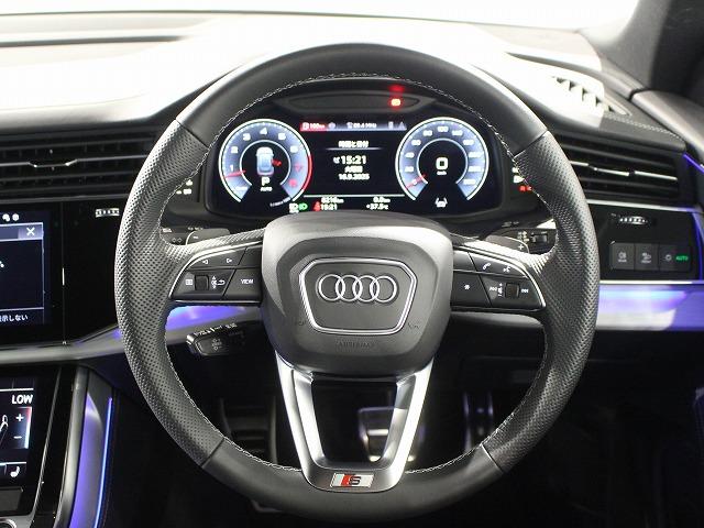 Ｑ８ ５５ＴＦＳＩクワトロ　Ｓライン　４ＷＤ　認定中古車／ヒッジメンバー付／ナビ／ＴＶチューナー／ＡＣＣ／サラウンドビューカメラ／コンフォートアシスタンスパッケージ／ＨＤマトリクスＬＥＤヘッドライト　ダイナミックターンインディケーター（10枚目）