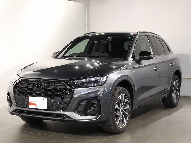 Ｑ５ ４０ＴＤＩクワトロ　Ｓライン　４０　ＴＤＩ　ｑｕａｔｔｒｏ　Ｓ　ｌｉｎｅ：ステアリングヒーターアルミホイール　５ダブルアームデザイン　コントラストグレー　８Ｊｘ１９　２３５／５５Ｒ１９ルーフレール　（ブラック）（3枚目）