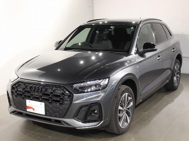 Ｑ５ ４０ＴＤＩクワトロ　Ｓライン　４０　ＴＤＩ　ｑｕａｔｔｒｏ　Ｓ　ｌｉｎｅ：ステアリングヒーターアルミホイール　５ダブルアームデザイン　コントラストグレー　８Ｊｘ１９　２３５／５５Ｒ１９ルーフレール　（ブラック）（9枚目）