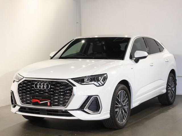 Ｑ３スポーツバック ３５ＴＦＳＩ　Ｓライン　スマートフォンインターフェース　パーシャルレザー　全方位カメラサラウンドビュー　グレイシアホワイトメタリック　電動テールゲート　ＬＥＤヘッドライト（3枚目）