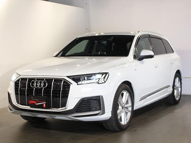 Ｑ７ ５５ＴＦＳＩクワトロ　Ｓライン　認定中古車　アドバンストサスペンションパッケージ　Ｂａｎｇ　＆　Ｏｌｕｆｓｅｎ　３Ｄ　サウンドシステム　プレミアムパッケージ　ＨＤマトリクスＬＥＤヘッドライトＡｕｄｉレーザーライトパッケージ（4枚目）