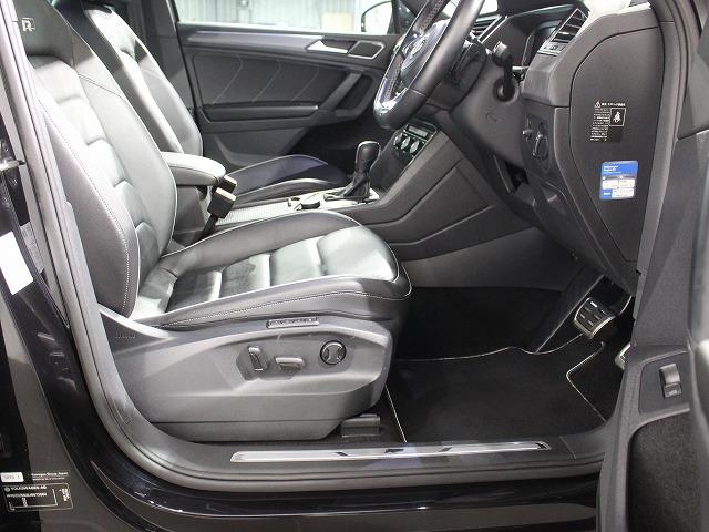 ティグアン ＴＤＩ　４モーション　Ｒライン　ディナウディオ　４ＭＯＴＩＯＮ（四輪駆動）　ディーゼルモデル　ヒートシーター　レザーシート　ディープブラックパールエフェクト　パワーシート（24枚目）