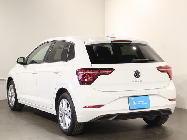 ポロ TSIスタイル IQライト ピュアホワイト レーンキープアシスト アダティブクルーズコントロール ハイオクモデル 純正アルミホイール レンタカーアップ(6枚目)