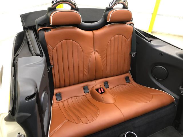 ＭＩＮＩ クーパーＳ　コンバーチブル　サイドウォーク　第一世代最終モデル特別仕様車　当社コレクション車両　６速マニュアルＭＴ　クロノメーター　モルトブラウンレザーシート　シートヒーター　電動オープン　ＣＤ／ＡＵＸ入力／ラジオ　ＥＴＣ　ＨＩＤ　グー鑑定付き（56枚目）