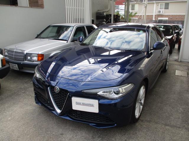 ジュリア スーパー 新車保証書・整備手帳・記録簿・取説・Sキー・革シート(ヒーター付)・Rカメラ・ETC・パドルシフト(2枚目)