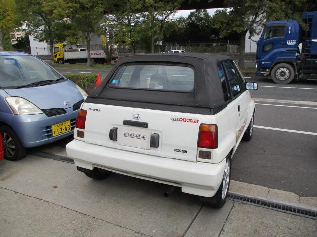 シティ カブリオレ 記録簿(H7からR7)・ETC・内外装・幌・機関が良い車両です。マフラー交換済み・タイミングベルト・ウォーターポンプ交換済み(27枚目)
