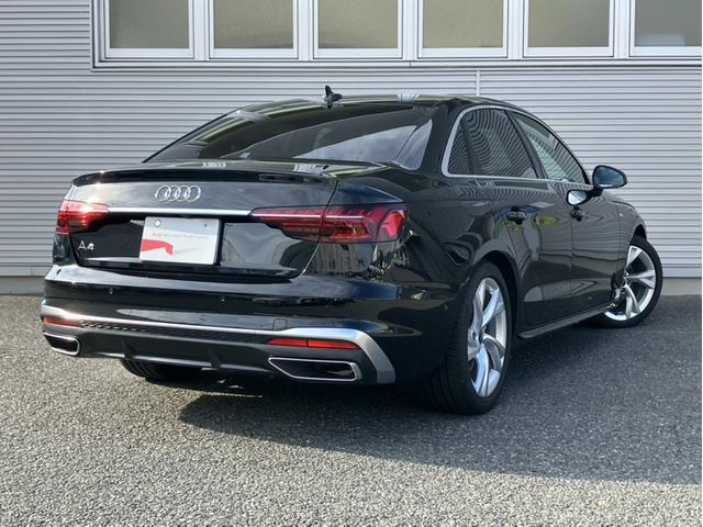 Ａ４ ３５ＴＦＳＩ　Ｓライン　認定中古車　弊社社有車　マトリクスＬＥＤヘッドライト　スマートフォンＩＦ　ワイヤレスチャージング　プライバシーガラス　Ｓラインプラスパッケージ　シートヒーター　シートメモリー　ＴＶチューナー（6枚目）