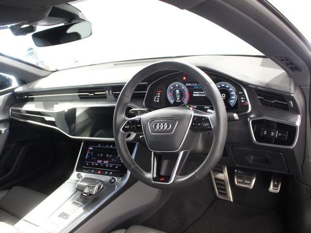 Ａ７スポーツバック ４０ＴＤＩクワトロ　Ｓラインパッケージ　ディーゼルターボ　４ＷＤ　認定中古車　パノラマサンルーフ　マトリクスＬＥＤヘッドライト　レーザーライトパッケージ　ブラックスタイリング　２１インチアルミホイール　ダンピングコントロールサスペンション（13枚目）